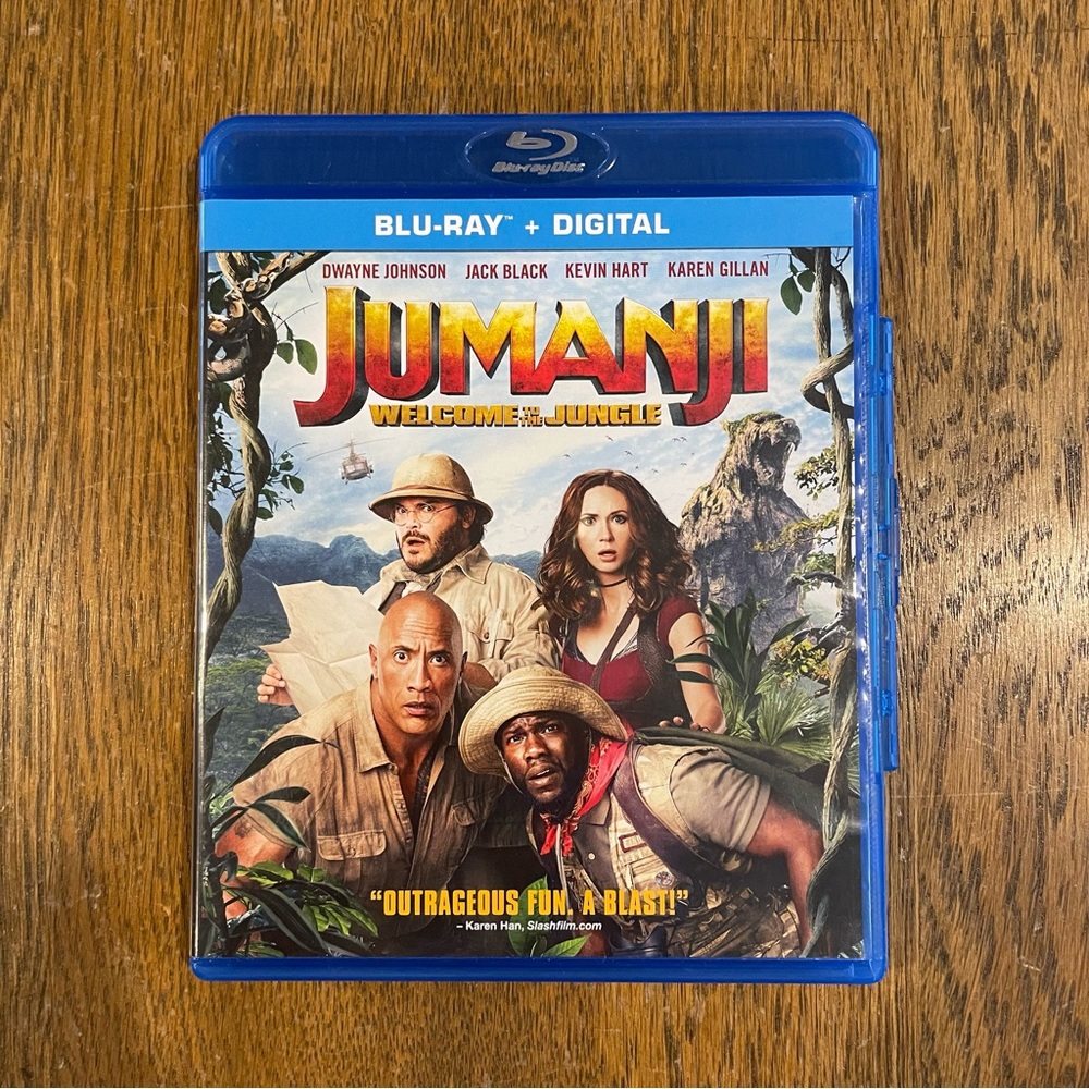 Jumanji: Welcome to the Jungle Blu-ray/Digital Combo